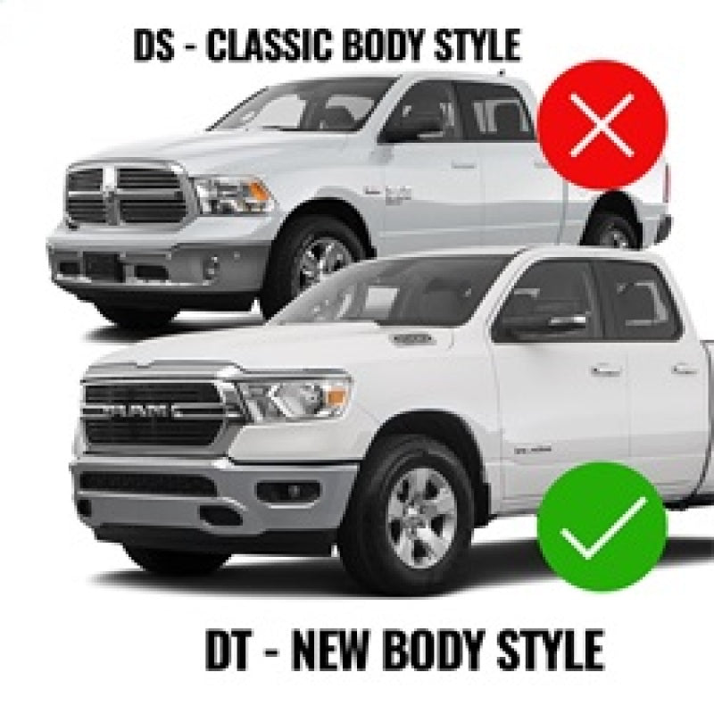 BD Diesel 19-24 Dodge/Ram 1500 DT 5.7L Hemo Passenger Side Exhaust Manifold - Striker Modified