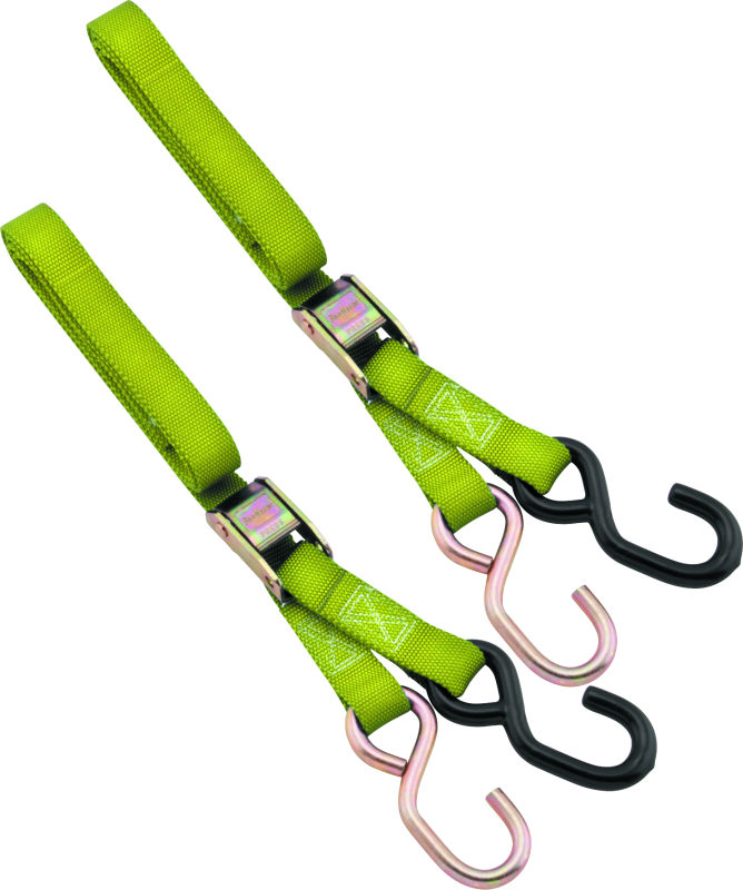 BikeMaster 1in Tiedown - Green - Striker Modified