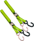 BikeMaster 1in Tiedown - Green - Striker Modified