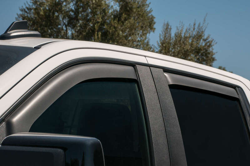 EGR 2019 Chevy 1500 Crew Cab In-Channel Window Visors - Matte - Striker Modified