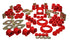 Energy Suspension 95-6/00 Toyota 4WD Pickup (Except T-100 & Tundra)  Red Hyper-Flex Master Bushing S - Striker Modified