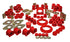 Energy Suspension 95-6/00 Toyota 4WD Pickup (Except T-100 & Tundra)  Red Hyper-Flex Master Bushing S - Striker Modified