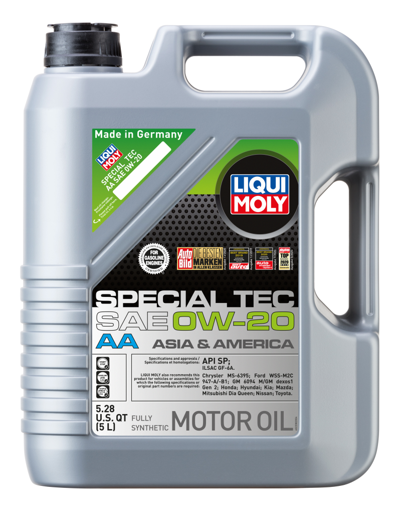 LIQUI MOLY 5L Special Tec AA Motor Oil SAE 0W20 - Striker Modified