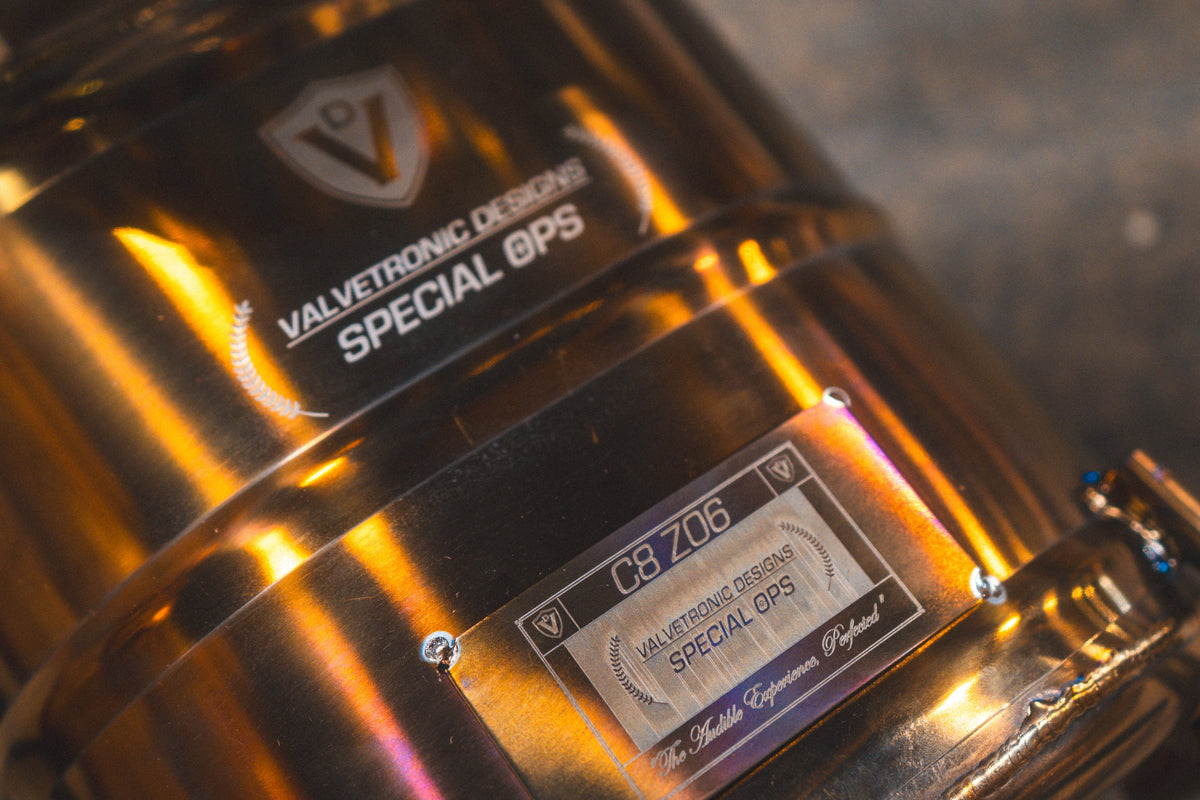 Chevrolet Corvette C8 Z06 Valved Sport Exhaust System