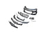 2019-2025 Chevy Camaro ZL1 Front Bumper Conversion 9pcs Full Kit Flat BLK for Non-RS Headlights
