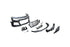 2019-2025 Chevy Camaro ZL1 Front Bumper Conversion 9pcs Full Kit for RS Headlights