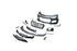 2019-2025 Chevy Camaro ZL1 1LE Track Package Front Bumper Conversion 13pcs Full Kit Flat BLK for Non-RS Headlights