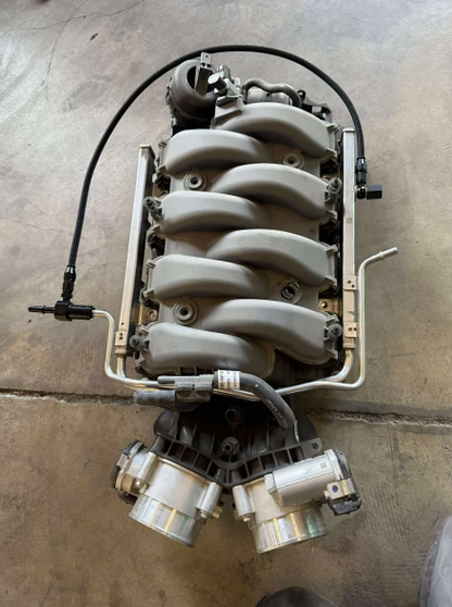 2018 - 2025 MUSTANG LAWN RACING FUEL RAIL MOD KIT
