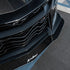 2017-2025 Chevy Camaro ZL1 Carbon Fiber Extension Splitter with Rods
