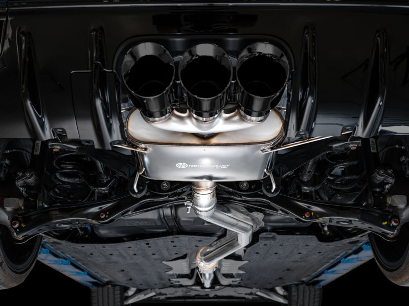 AWE Tuning 2023 Honda Civic Type R FL5 Touring Edition Exhaust w/ Triple Diamond Black Tips - Striker Modified