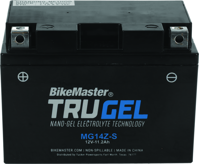 BikeMaster Trugel Battery MG14Z-S - Striker Modified