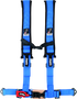 DragonFire Racing Harness- H-Style- 4-Point- 2in Buckle- Blue - Striker Modified