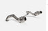 Akrapovic 2022+ Porsche 718 Cayman GT4 RS Link-Pipe Set (Titanium) - Striker Modified