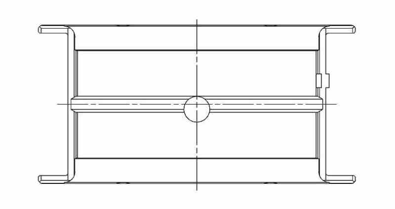 ACL Chevrolet V8 396/402/427/454 Race Series Standard Size Main Bearing Set - Striker Modified