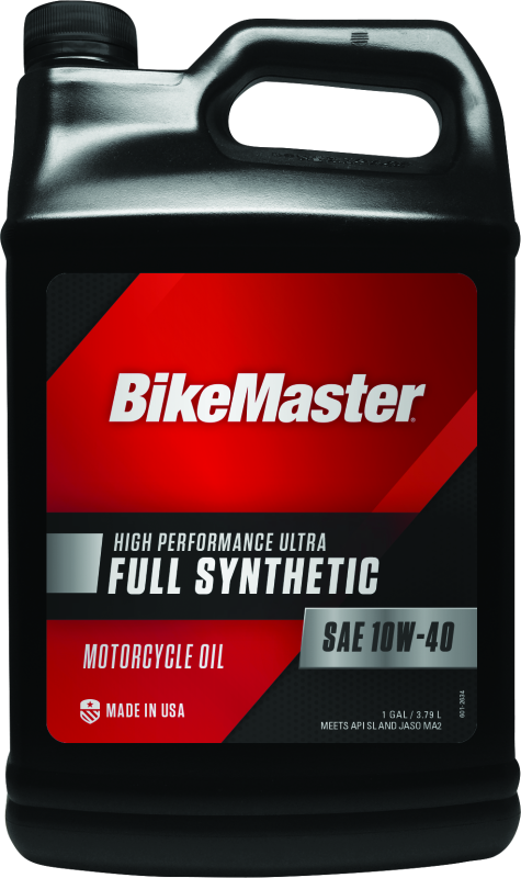 BikeMaster 10W40 Full Synthetic Oil - Gallon - Striker Modified