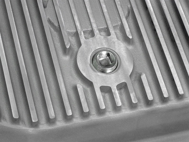 afe Transmission Pan (Raw); Ford Trucks 6R140 11-14 V8-6.7L (td) - Striker Modified