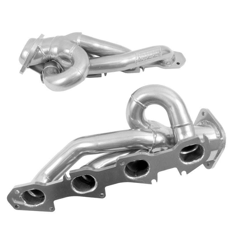 BBK 19-23 Dodge Ram 1500 5.7L (Ex. MegaCab) Shorty Tuned Exhaust Headers - 1-3/4in Silver Ceramic - Striker Modified