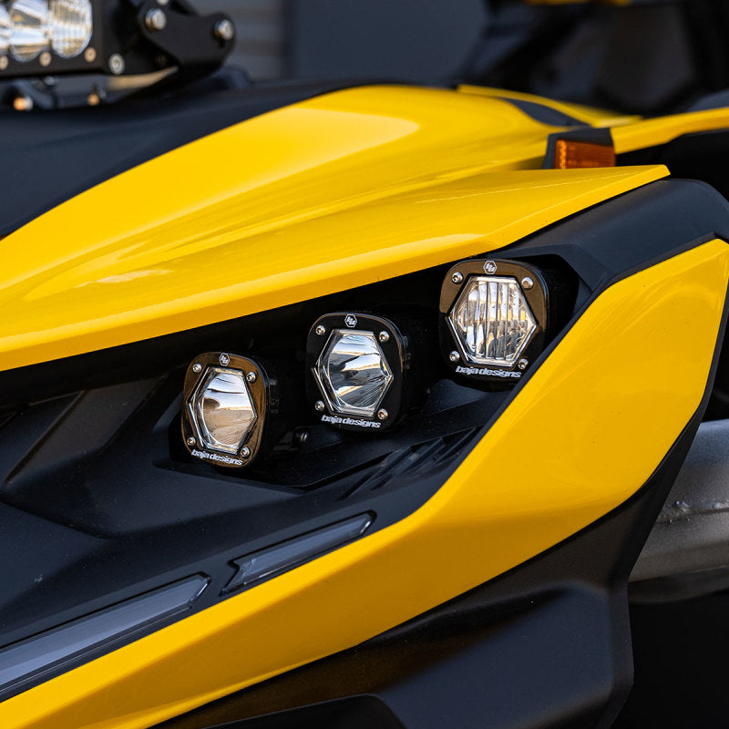 Baja Designs 2024+ Can-Am Maverick R S1 Headlight Kit - Striker Modified