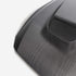 2024 + Ford Mustang S650 Type-GTD Gloss Carbon Fiber Front Hood