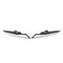 2023-2025 Corvette C8 Z06 Gloss Carbon Fiber Upper Grille Deflectors