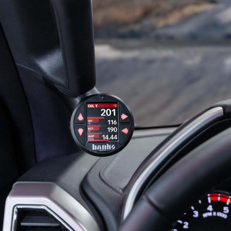 Banks 15-20 Ford F150 / 17-22 Ford Super Duty iDash Stealth Pod Mount - Striker Modified