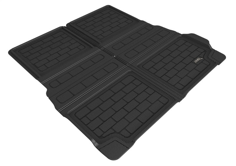 3D MAXpider 19-21 BMW X7 (G07) Behind 2nd Row Kagu Cross Fold Cargo Liner - Black - Striker Modified