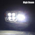 AlphaRex 05-11 Toyota Tacoma NOVA LED Projector Headlights Plank Style Black w/Activation Light/DRL - Striker Modified