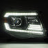 AlphaRex 05-11 Toyota Tacoma PRO-Series Projector Headlights Plank Style Design Alpha Black w/DRL - Striker Modified