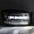 AlphaRex 06-08 Dodge Ram 1500HD NOVA LED ProjHeadlights Plank Style Blk w/Seq Signal/DRL/Amber LED - Striker Modified