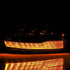 AlphaRex 06-08 Ram 1500HD NOVA LED Proj Headlights Plnk Style Alpha Blk w/Seq Signal/DRL/Amber LED - Striker Modified