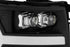 AlphaRex 07-13 Chevy 1500HD(NewBody) NOVA LED Proj Headlight Plank Sty Glos Blk w/Activ Lite/Seq Sig - Striker Modified