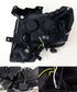 AlphaRex 09-14 Ford F-150 NOVA LED Proj Headlights Plank Style Gloss Black w/Activ Light/Seq Signal - Striker Modified