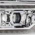 AlphaRex 09-18 Dodge Ram 2500 LUXX LED Proj Headlights Plank Style Chrm w/Activ Light/Seq Signal/DRL - Striker Modified