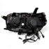 AlphaRex 10-13 Toyota 4Runner NOVA LED Proj Headlights Plank Style Alpha Black w/Seq Signal/DRL - Striker Modified