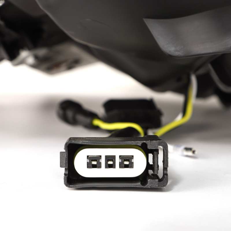 AlphaRex 11-16 Ford F-350 SD NOVA LED Proj Headlights Plank Style Alpha Blk w/Activ Light/Seq Signal - Striker Modified
