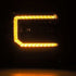 AlphaRex 14-18 GMC Sierra NOVA LED Proj Headlights Plnk Style Alpha Blk w/Activ Light/Seq Signal/DRL - Striker Modified