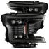 AlphaRex 18-20 Ford F-150 NOVA LED Proj Headlight Plank Style Alpha Blk w/Activ Light/Seq Signal/DRL - Striker Modified