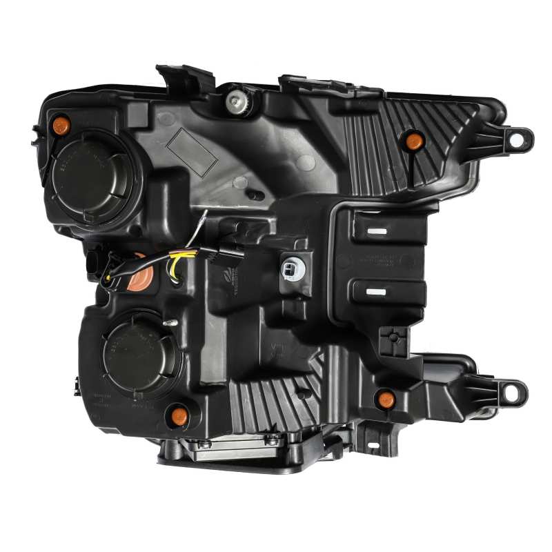 AlphaRex 18-20 Ford F-150 NOVA LED Proj Headlight Plank Style Alpha Blk w/Activ Light/Seq Signal/DRL - Striker Modified