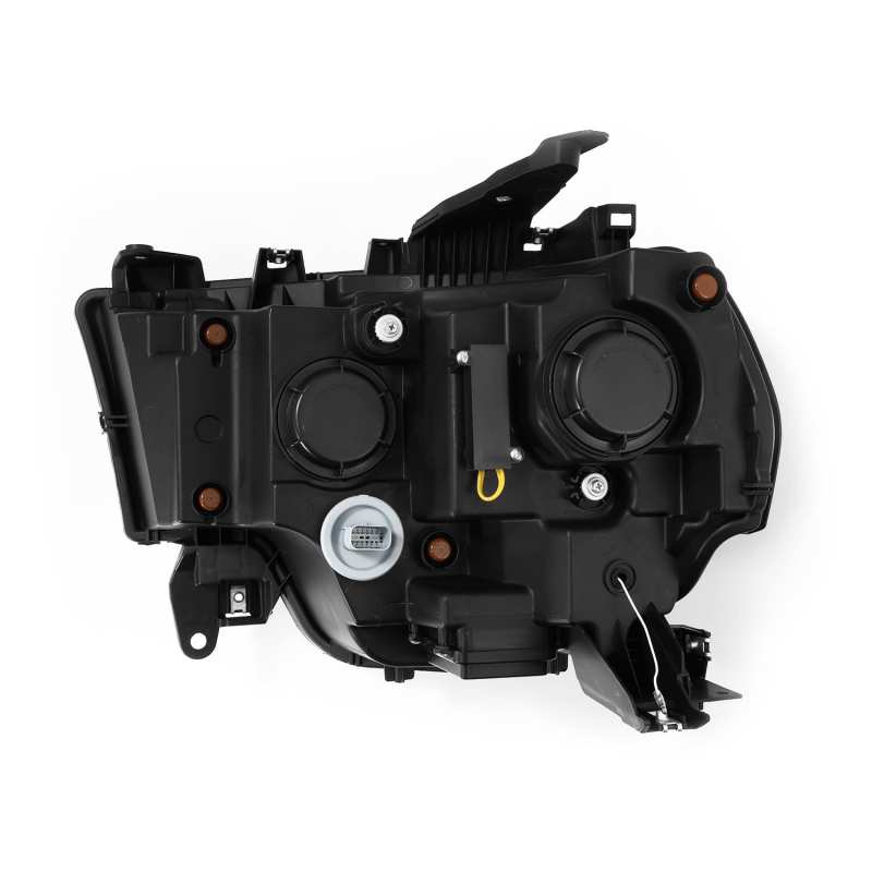 AlphaRex 19-21 Ram 2500 NOVA LED Proj Headlights Plank Style Alpha Blk w/Activ Light/Seq Signal/DRL - Striker Modified