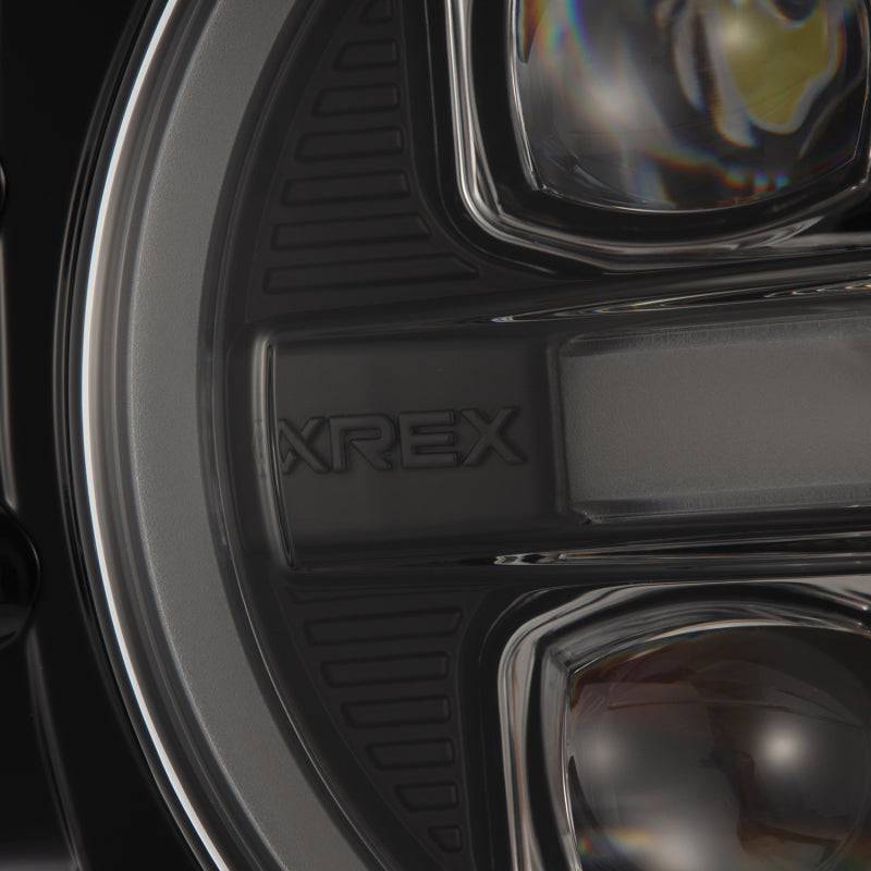 AlphaRex 21-23 Ford Bronco NOVA LED Projector Headlights Black - Striker Modified