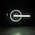 AlphaRex 21-23 Ford Bronco NOVA LED Projector Headlights Black - Striker Modified