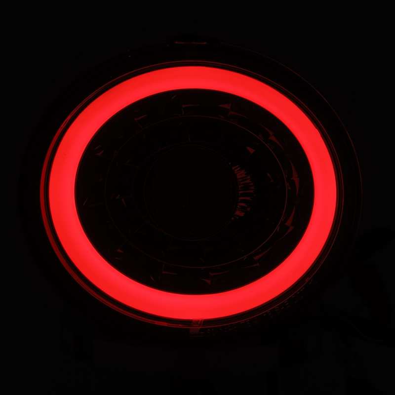 AlphaRex 05-13 Chevrolet Corvette PRO-Series LED Tail Lights Jet Black - Striker Modified