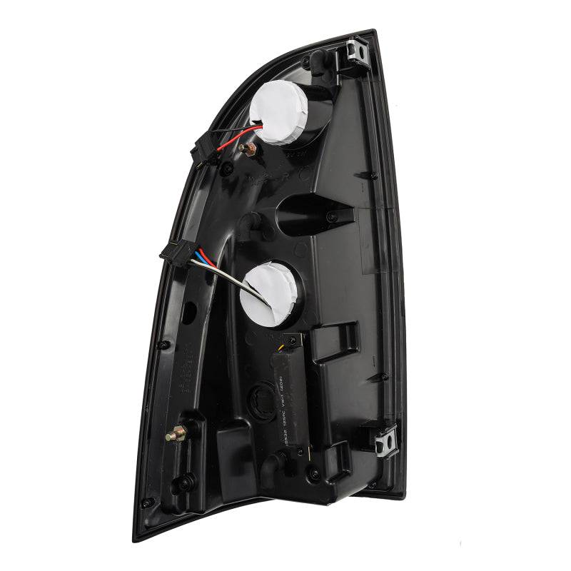 AlphaRex 05-15 Toyota Tacoma PRO-Series LED Tail Lights Red Smoke - Striker Modified