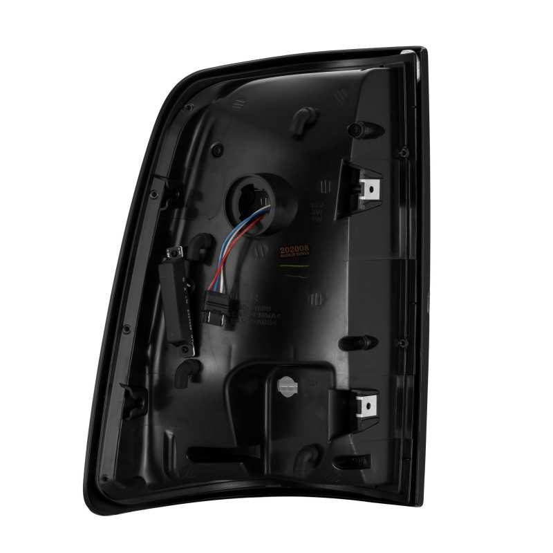 AlphaRex 09-18 Dodge Ram 1500 PRO-Series LED Tail Lights Jet Black - Striker Modified