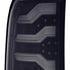 AlphaRex 14-18 Chevrolet Silverado 1500 PRO-Series LED Tail Lights Jet Black - Striker Modified