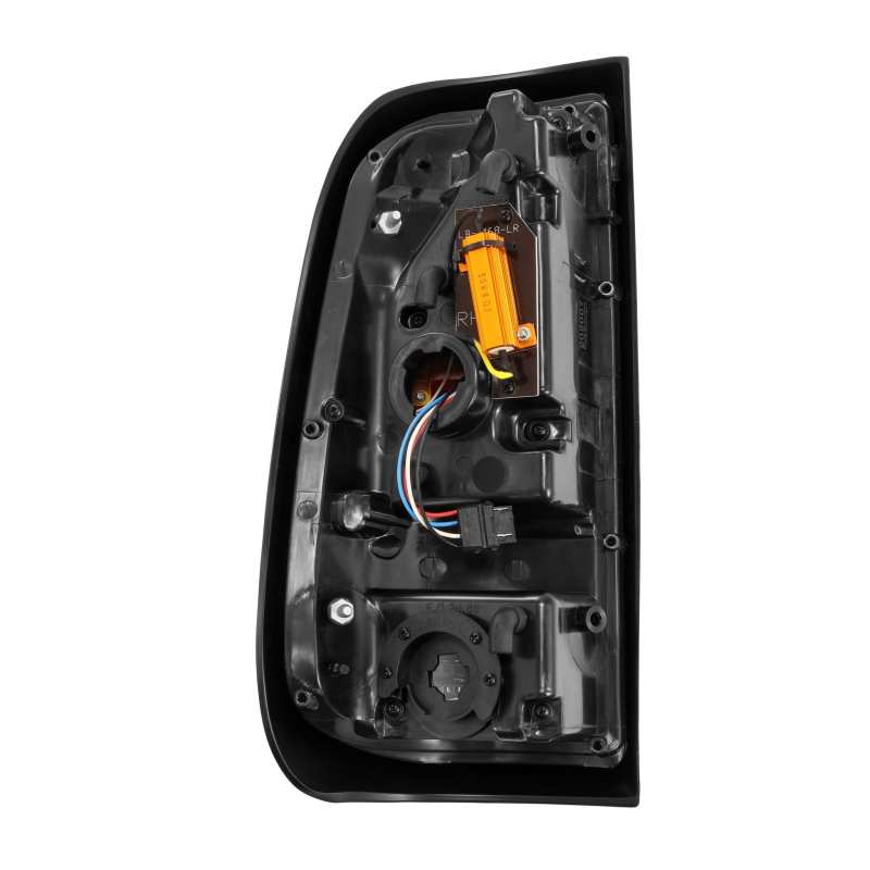 AlphaRex 97-03 Ford F-150 (Excl 4 Door SuperCrew Cab) PRO-Series LED Tail Lights Red Smoke - Striker Modified
