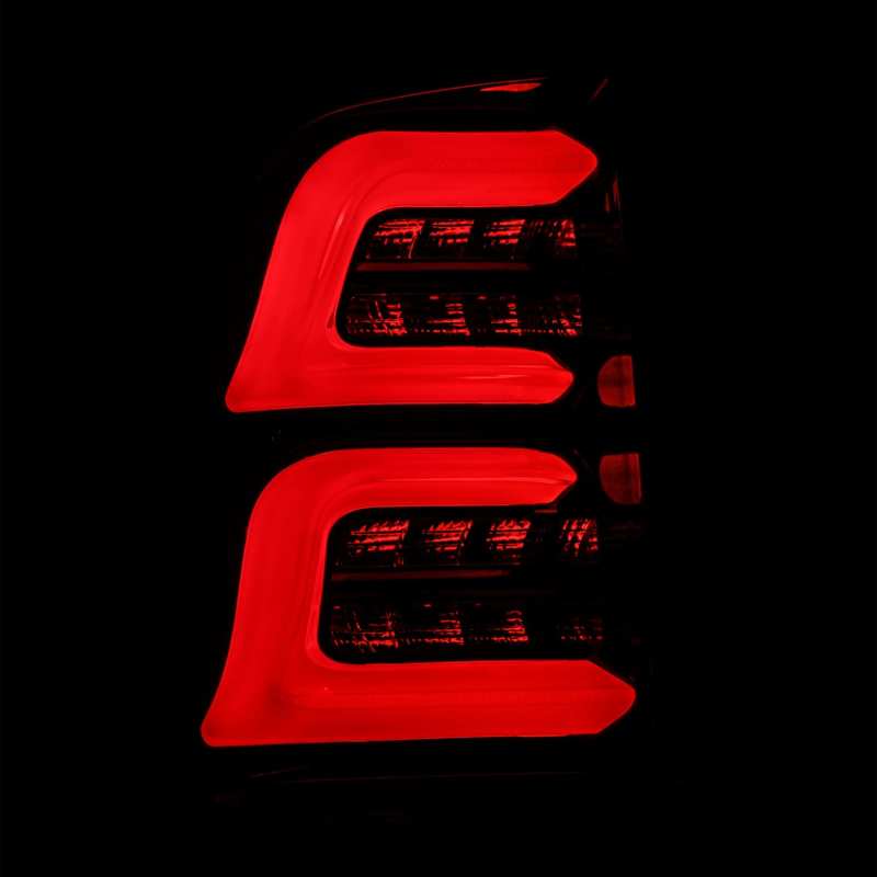 AlphaRex 97-03 Ford F-150 (Excl 4 Door SuperCrew Cab) PRO-Series LED Tail Lights Red Smoke - Striker Modified