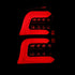 AlphaRex 97-03 Ford F-150 (Excl 4 Door SuperCrew Cab) PRO-Series LED Tail Lights Red Smoke - Striker Modified
