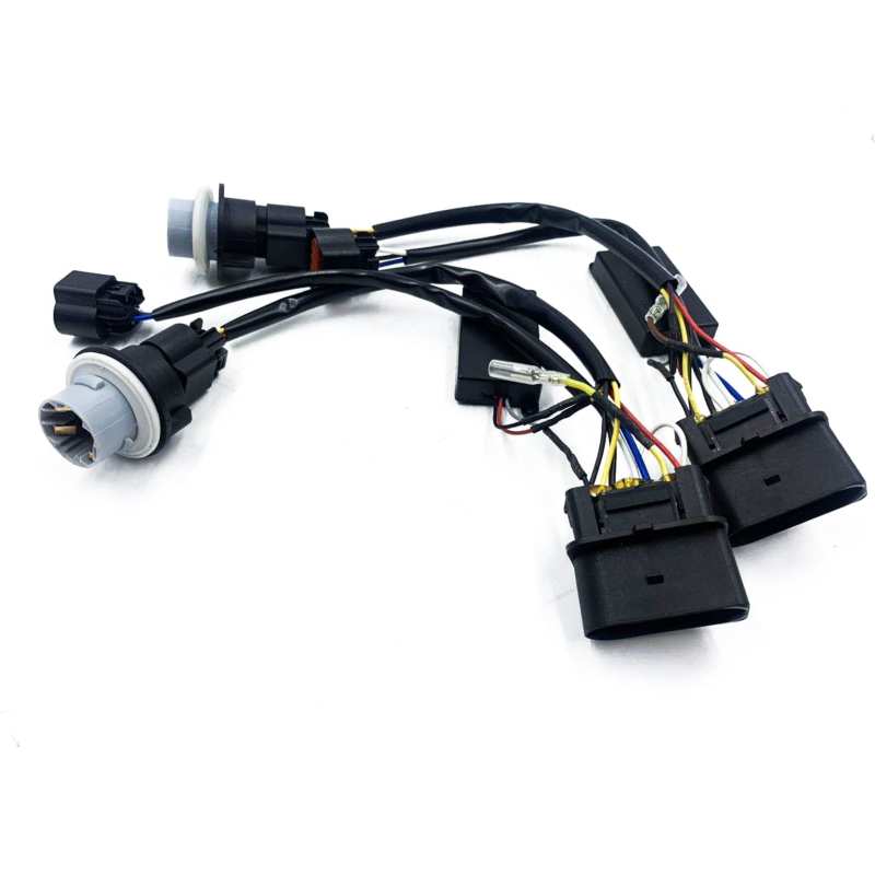 AlphaRex 13-18 Ram 1500 Wiring Adapter Stock Proj Headlight to AlphaRex Headlight Converters - Striker Modified