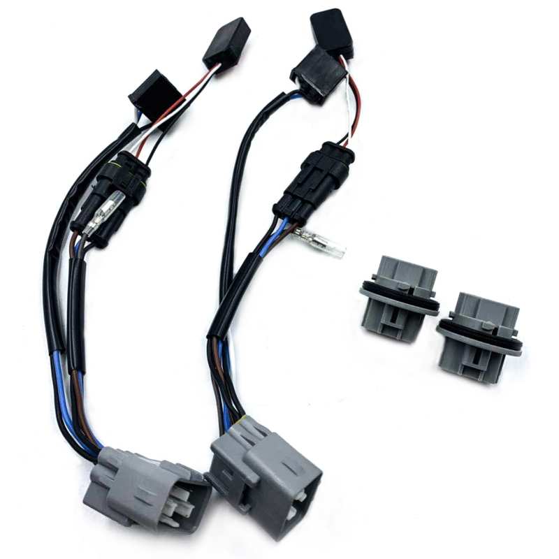 AlphaRex 14-20 Toyota Tundra TRD Wiring Adapter Stock LED Headlight to AlphaRex Headlight Converter - Striker Modified